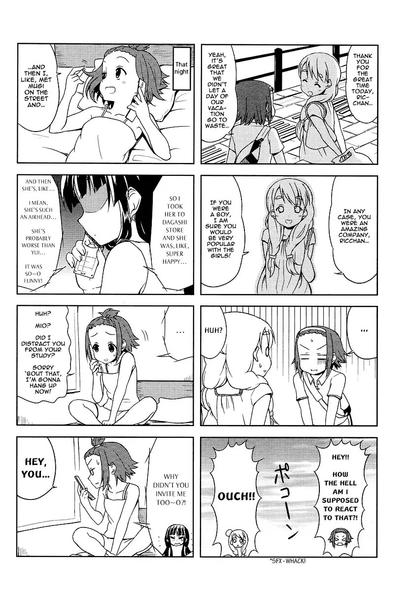 K-ON! Chapter 3.11 page 6 - Vol.3 Chapter 11