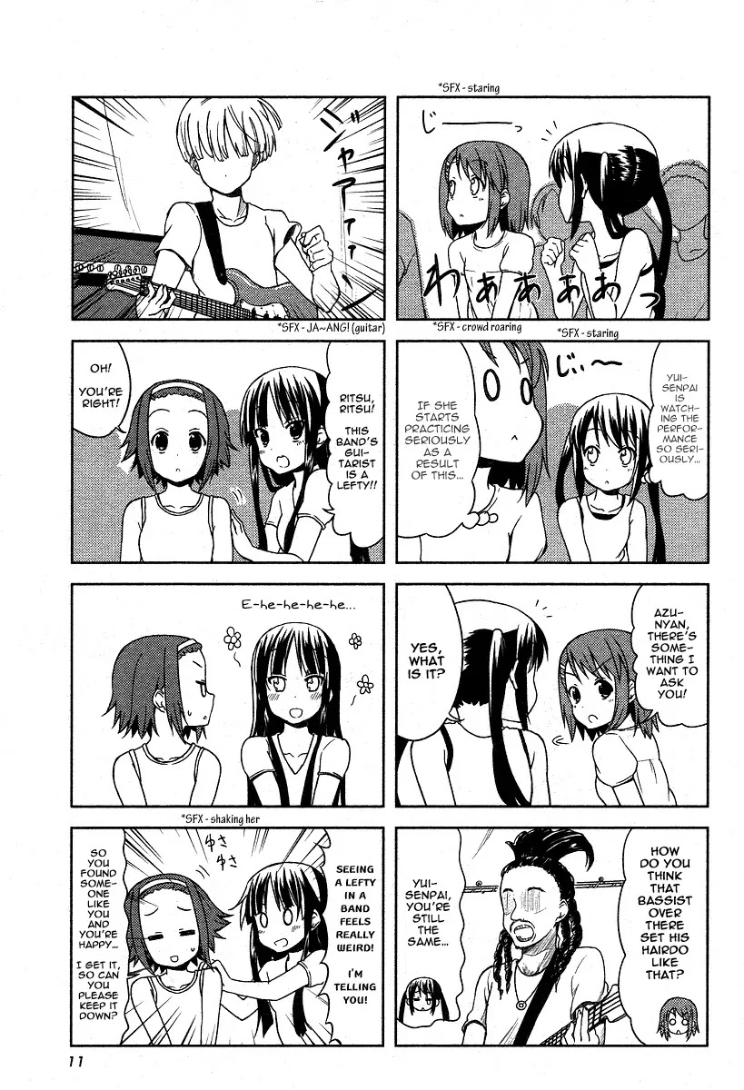 K-ON! Chapter 3.12 page 5 - Vol.3 Chapter 12