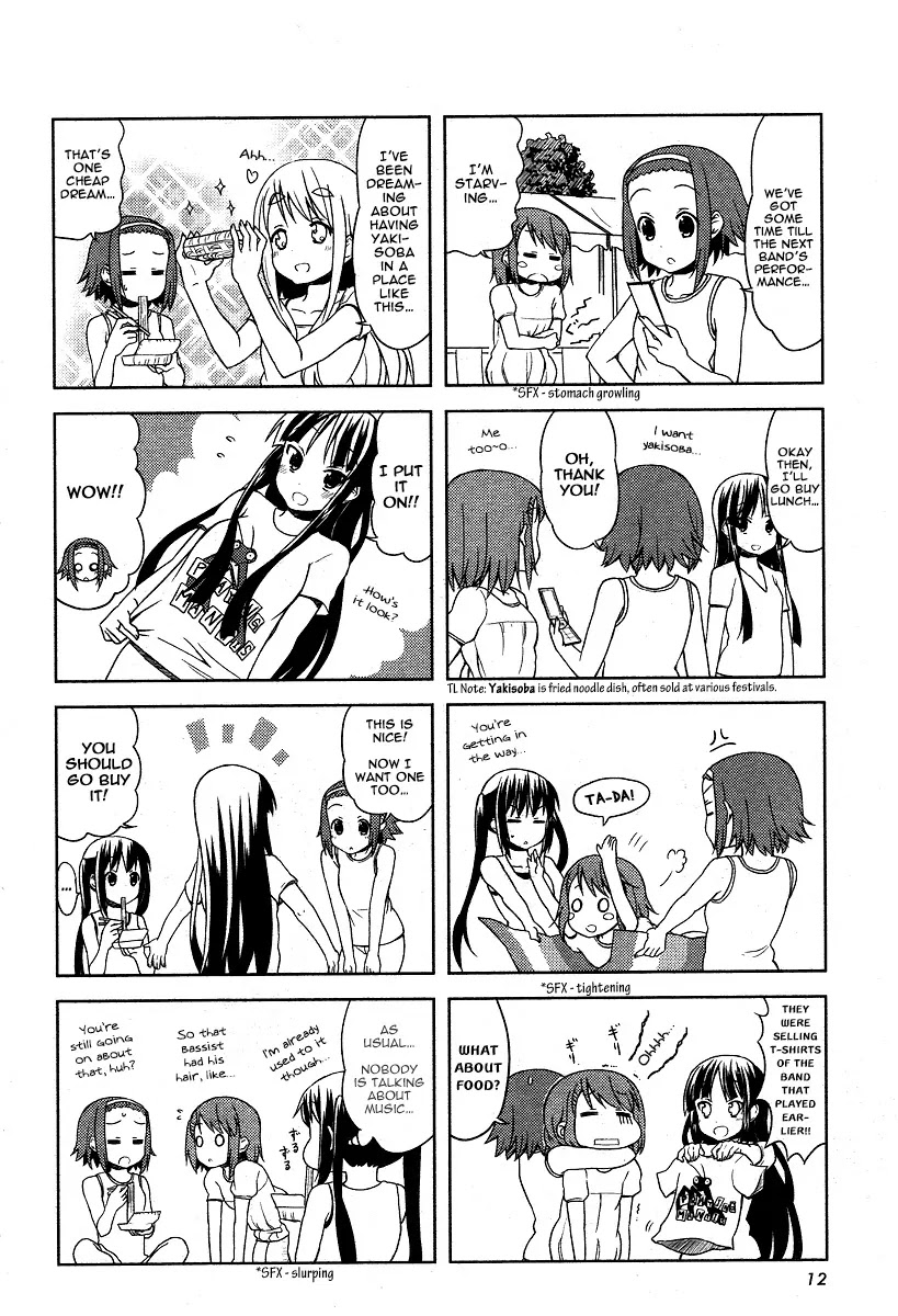 K-ON! Chapter 3.12 page 6 - Vol.3 Chapter 12