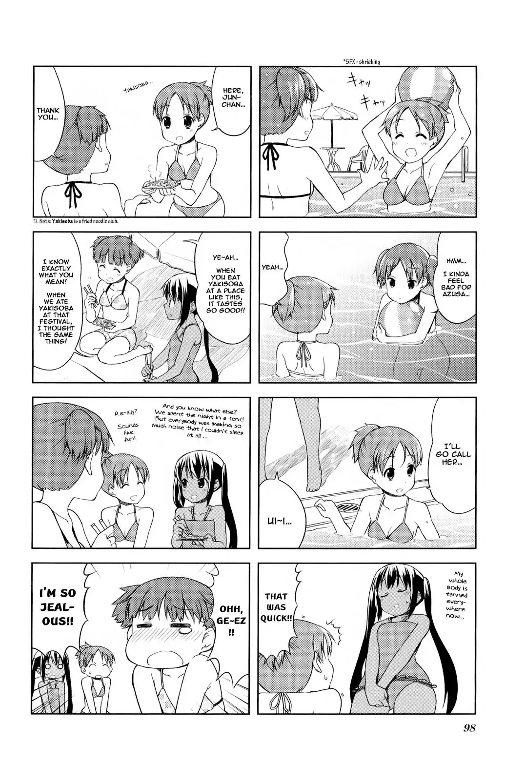 K-ON! Chapter 3.13 page 4 - Vol.3 Chapter 13