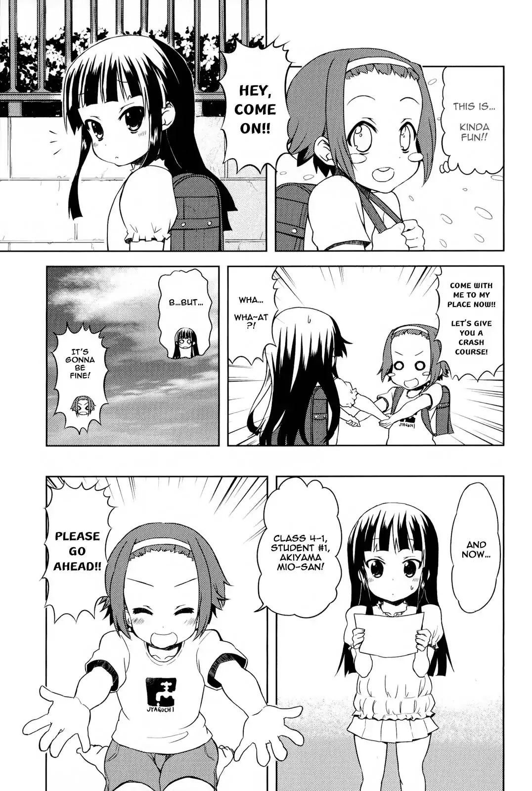 K-ON! Chapter 3.14 page 11 - Vol.3 Chapter 14