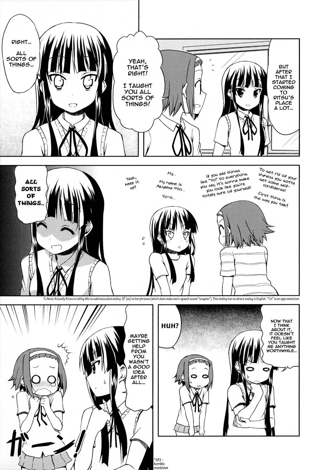 K-ON! Chapter 3.14 page 15 - Vol.3 Chapter 14