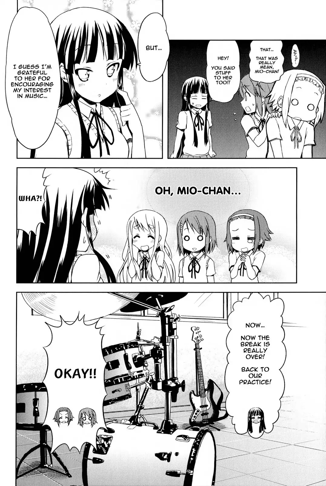 K-ON! Chapter 3.14 page 16 - Vol.3 Chapter 14