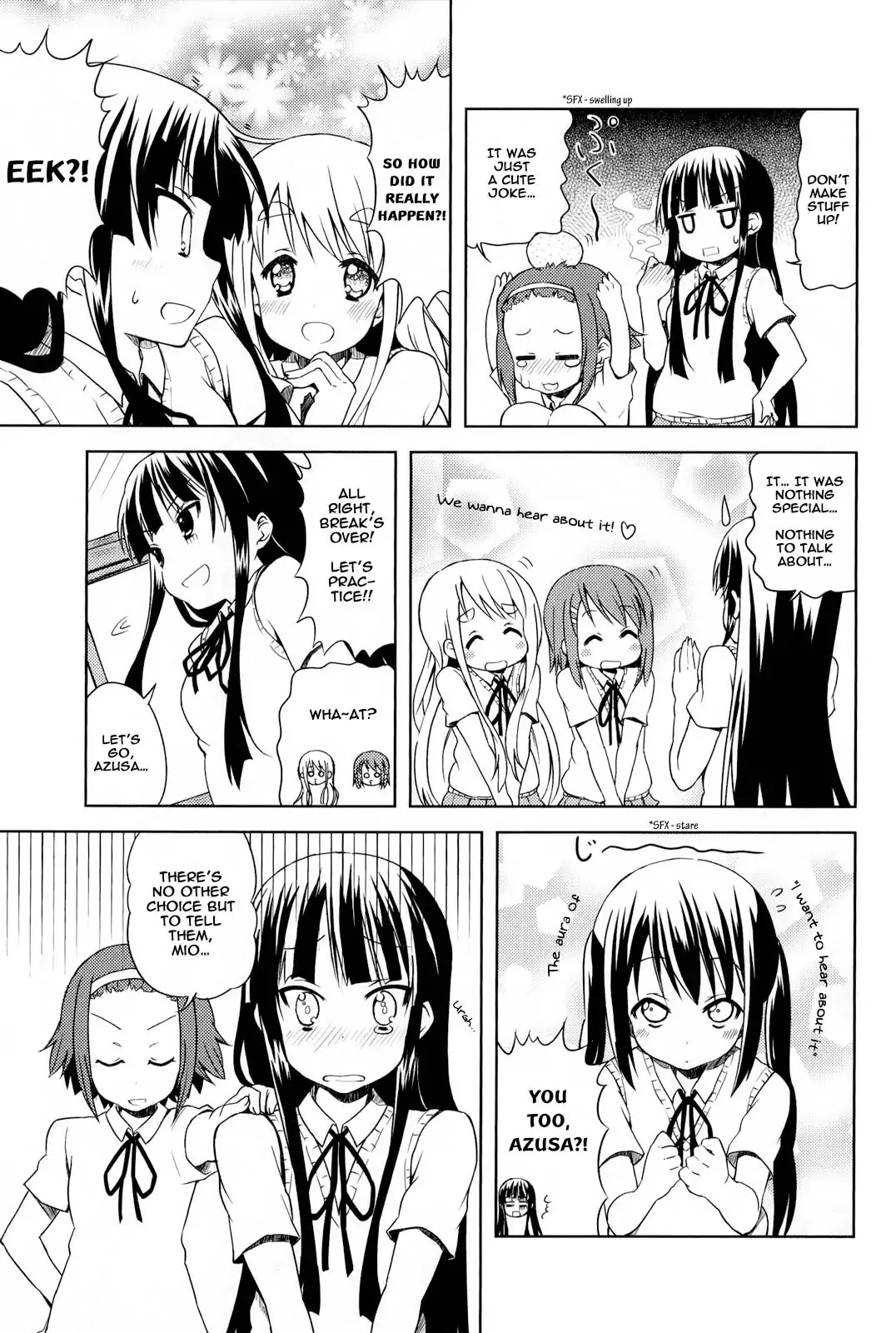 K-ON! Chapter 3.14 page 5 - Vol.3 Chapter 14