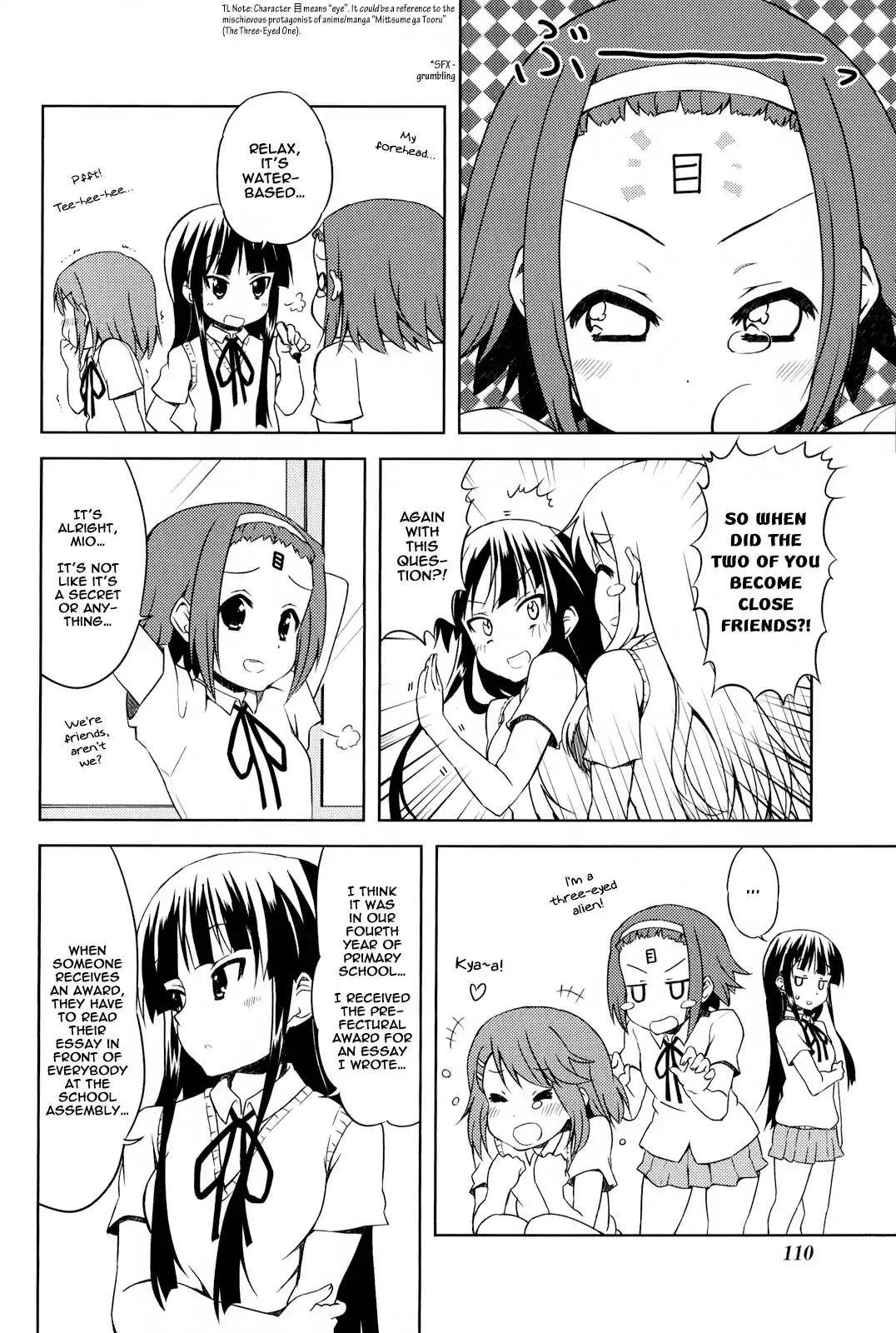 K-ON! Chapter 3.14 page 8 - Vol.3 Chapter 14