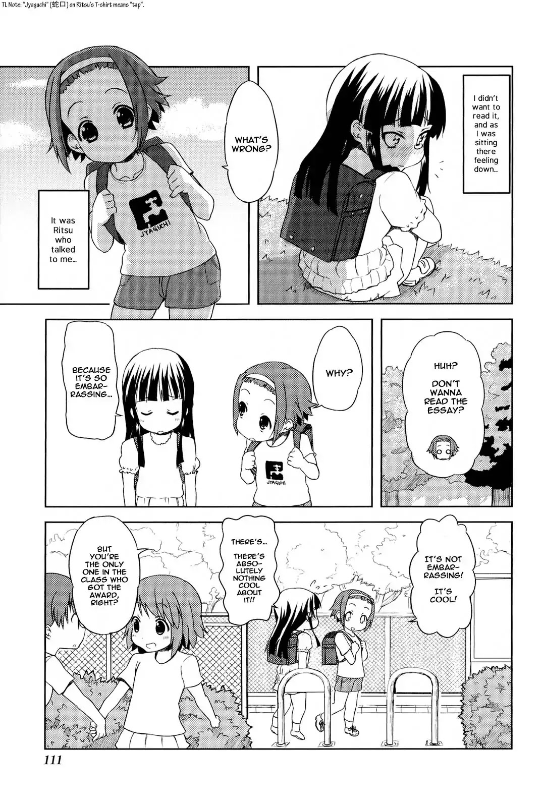K-ON! Chapter 3.14 page 9 - Vol.3 Chapter 14