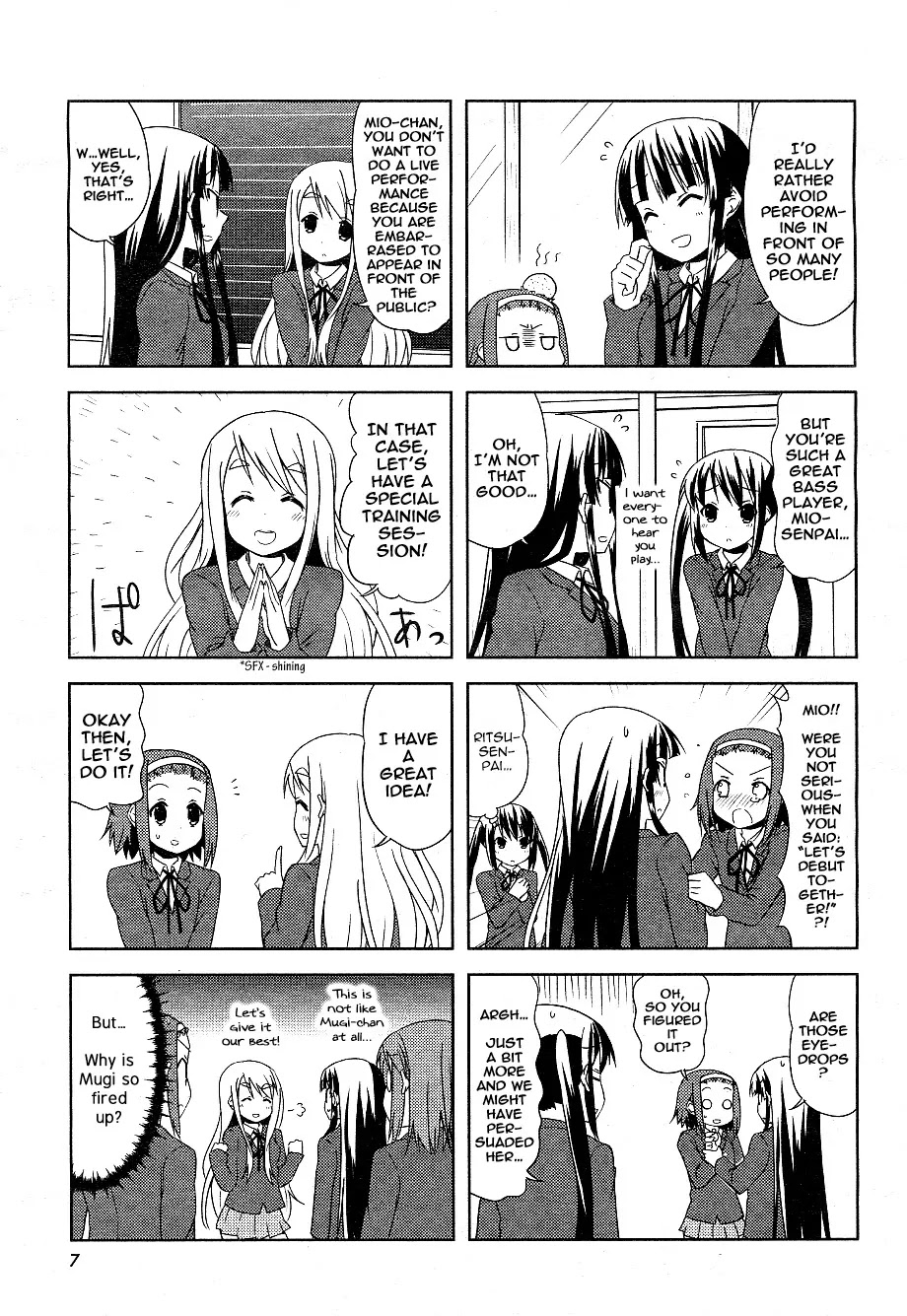 K-ON! Chapter 3.2 page 3 - Vol.3 Chapter 2