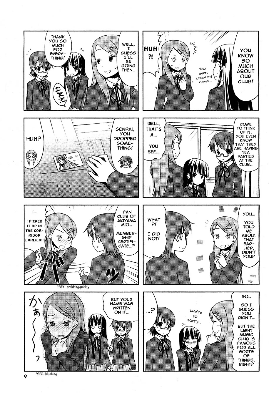 K-ON! Chapter 3.3 page 5 - Vol.3 Chapter 3