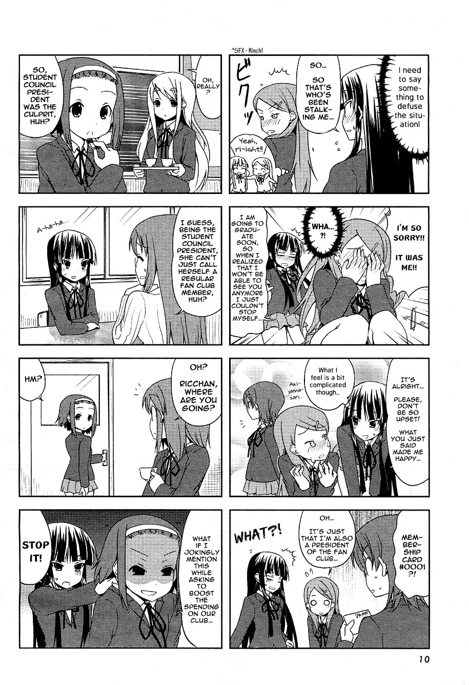 K-ON! Chapter 3.3 page 6 - Vol.3 Chapter 3