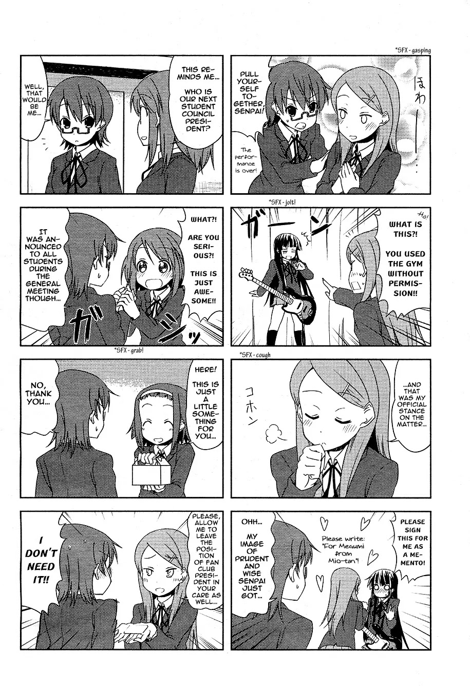 K-ON! Chapter 3.3 page 8 - Vol.3 Chapter 3