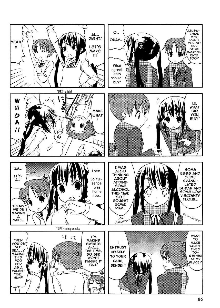 K-ON! Chapter 3.4 page 4 - Vol.3 Chapter 4