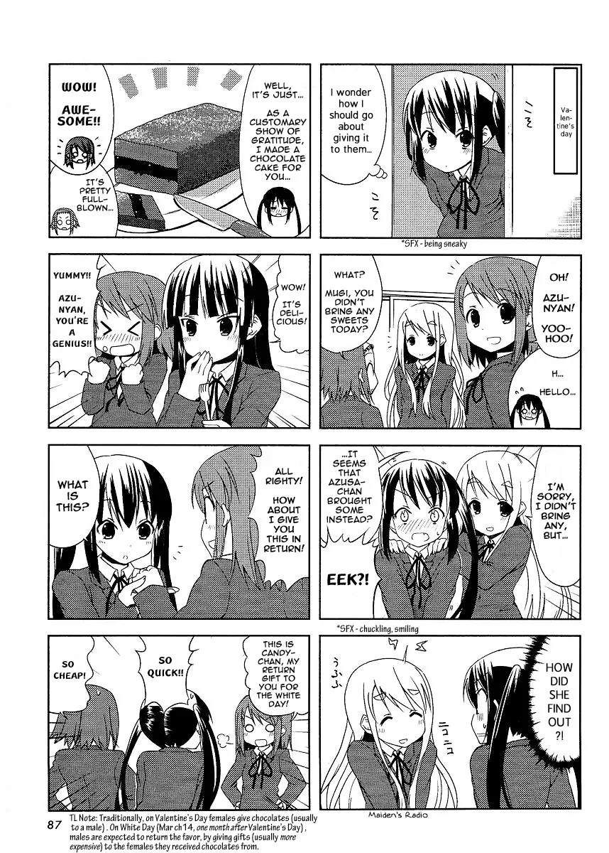 K-ON! Chapter 3.4 page 5 - Vol.3 Chapter 4