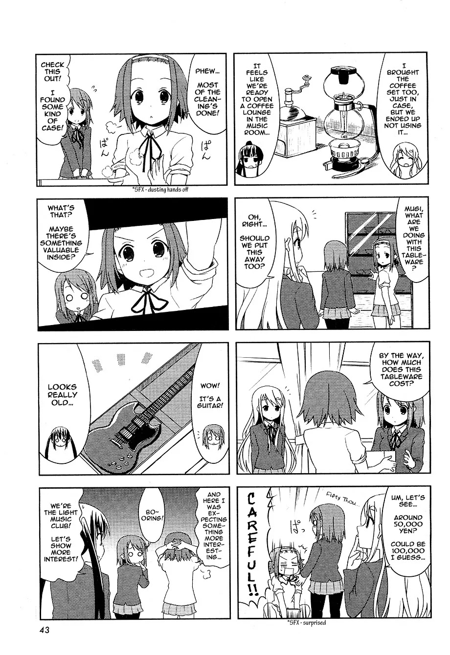 K-ON! Chapter 3.5 page 3 - Vol.3 Chapter 5