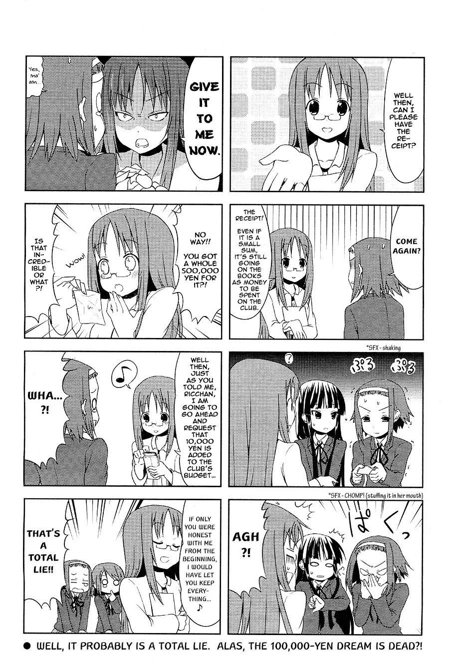 K-ON! Chapter 3.5 page 8 - Vol.3 Chapter 5