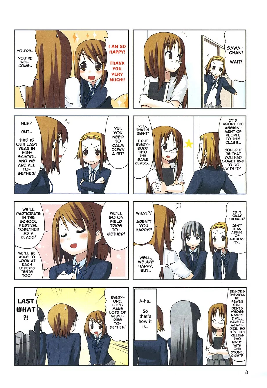K-ON! Chapter 3.6 page 3 - Vol.3 Chapter 6