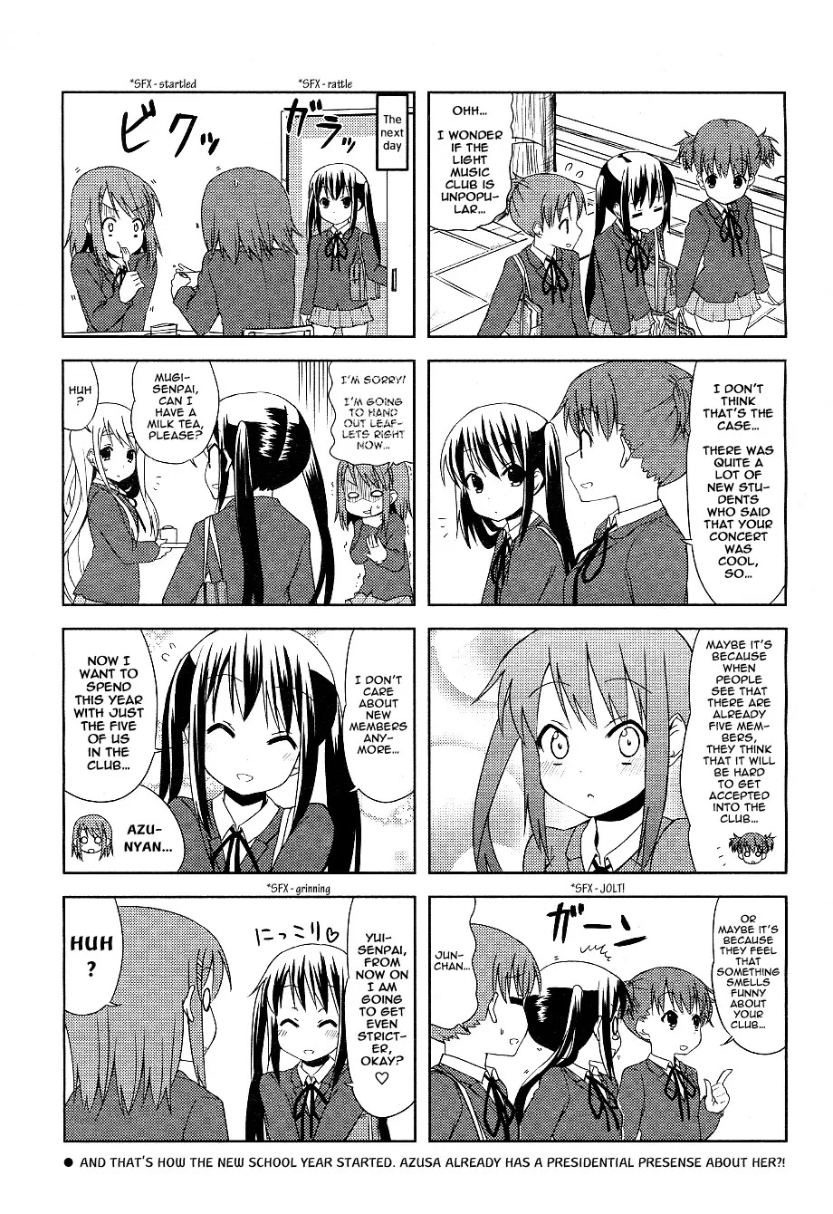 K-ON! Chapter 3.6 page 8 - Vol.3 Chapter 6