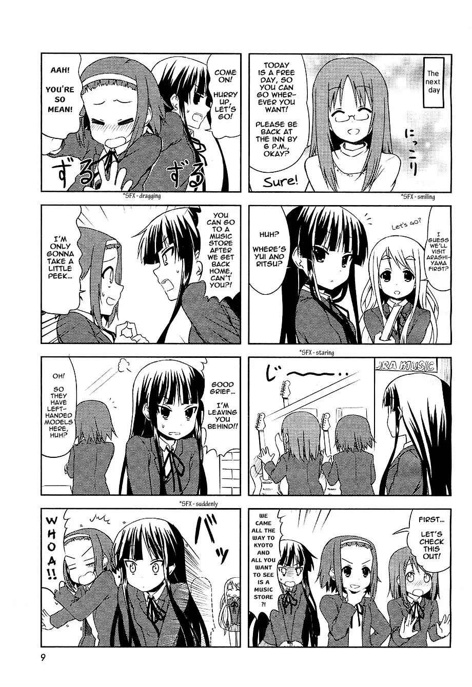 K-ON! Chapter 3.8 page 4 - Vol.3 Chapter 8