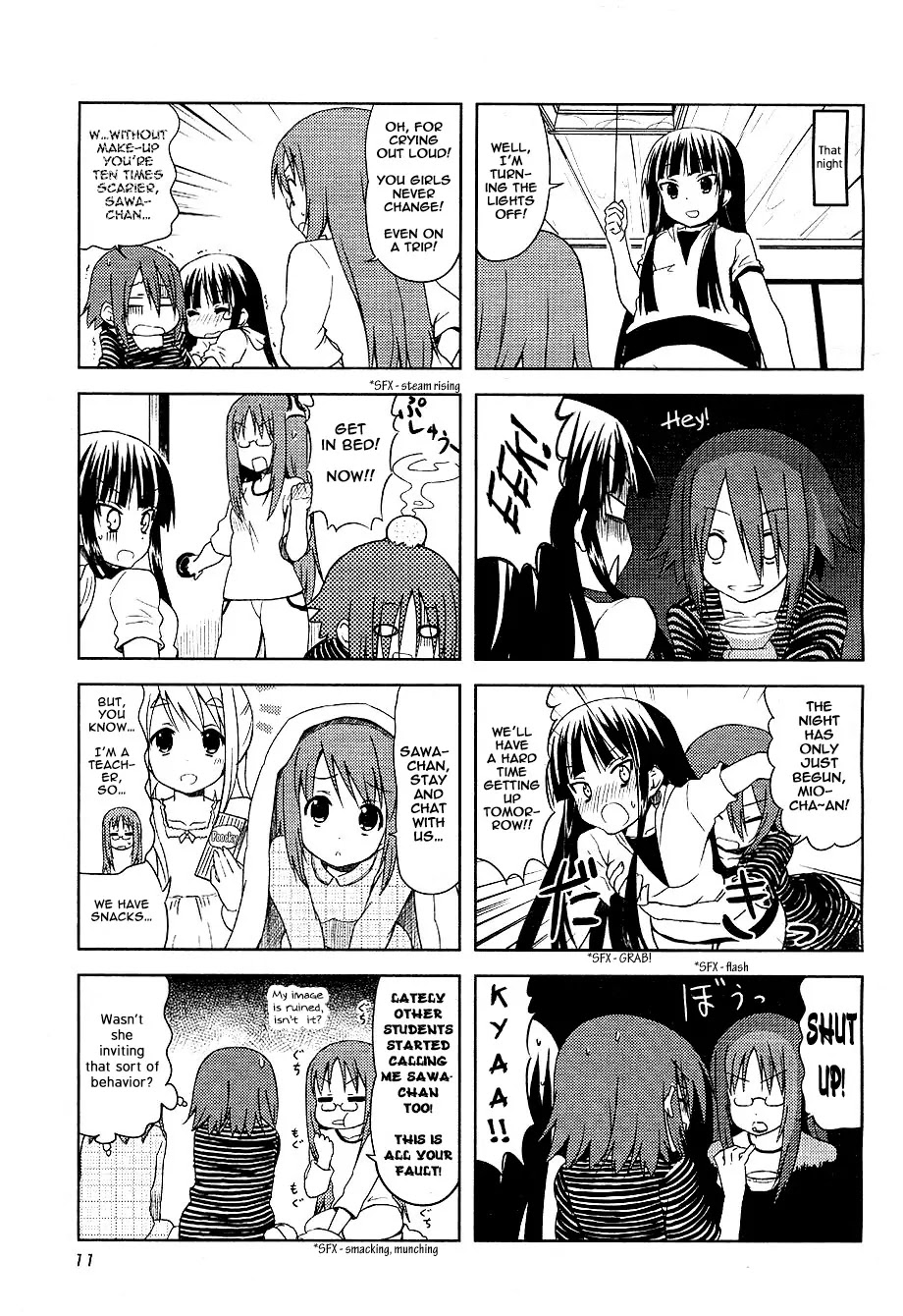 K-ON! Chapter 3.8 page 6 - Vol.3 Chapter 8