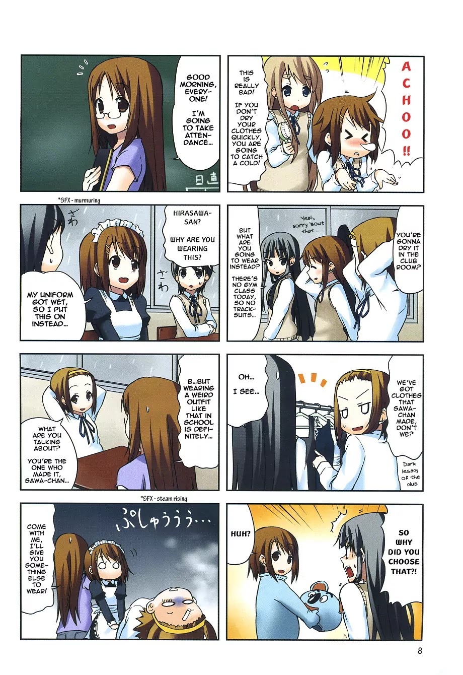 K-ON! Chapter 3.9 page 3 - Vol.3 Chapter 9