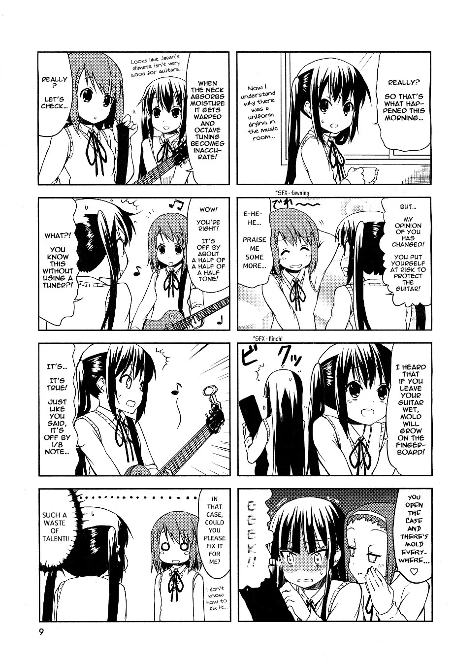 K-ON! Chapter 3.9 page 4 - Vol.3 Chapter 9