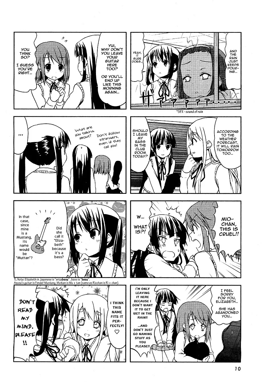 K-ON! Chapter 3.9 page 5 - Vol.3 Chapter 9
