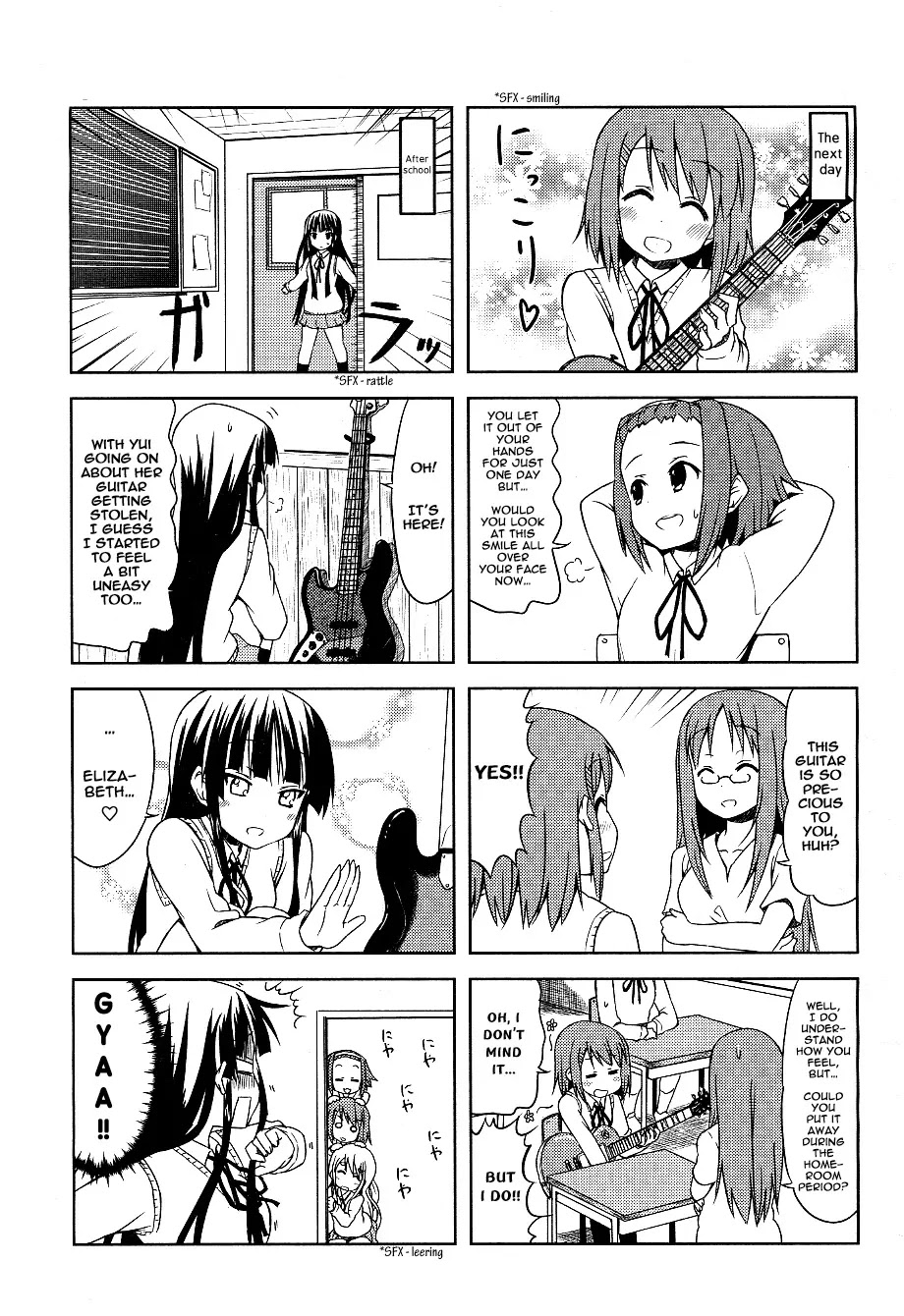 K-ON! Chapter 3.9 page 8 - Vol.3 Chapter 9