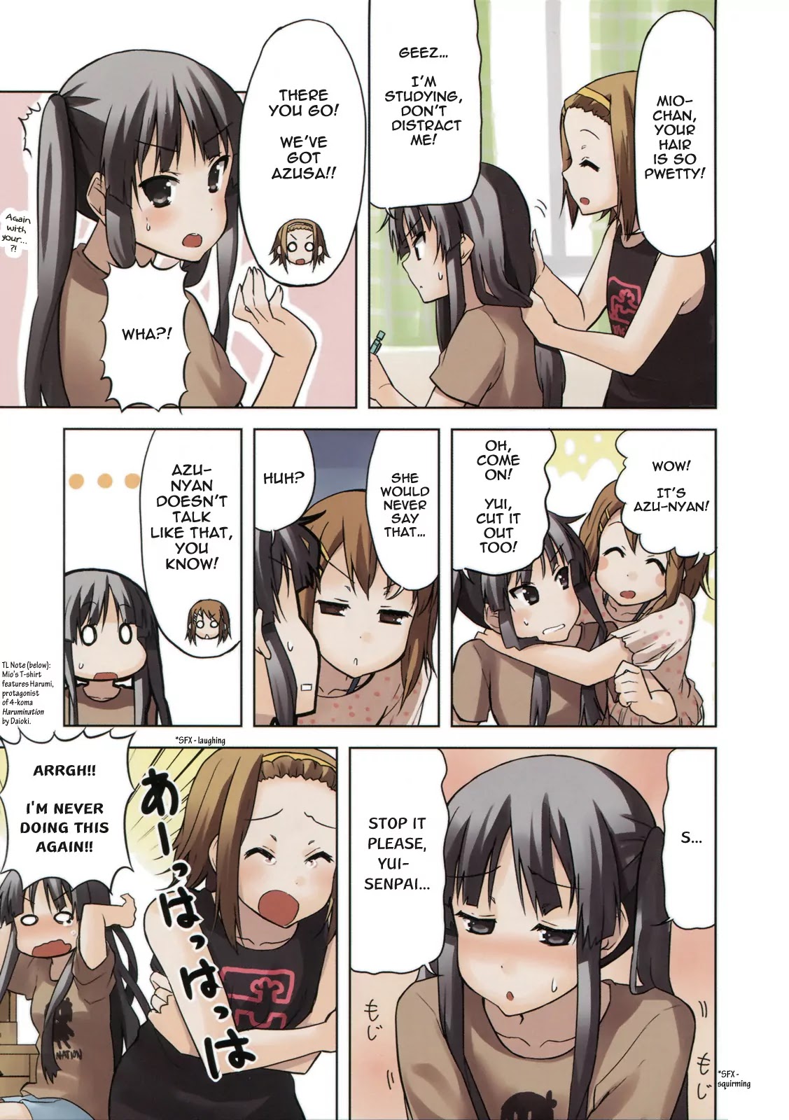 K-ON! Chapter 4.1 page 11 - Vol.4 Chapter 1