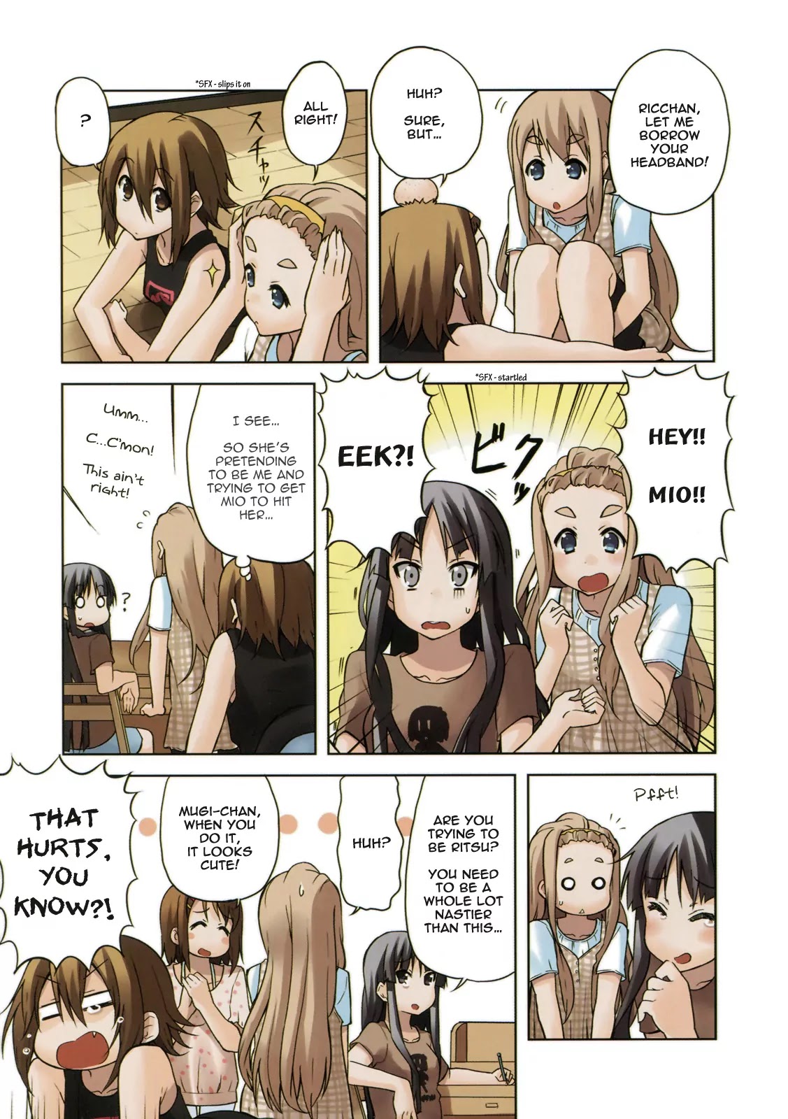 K-ON! Chapter 4.1 page 13 - Vol.4 Chapter 1