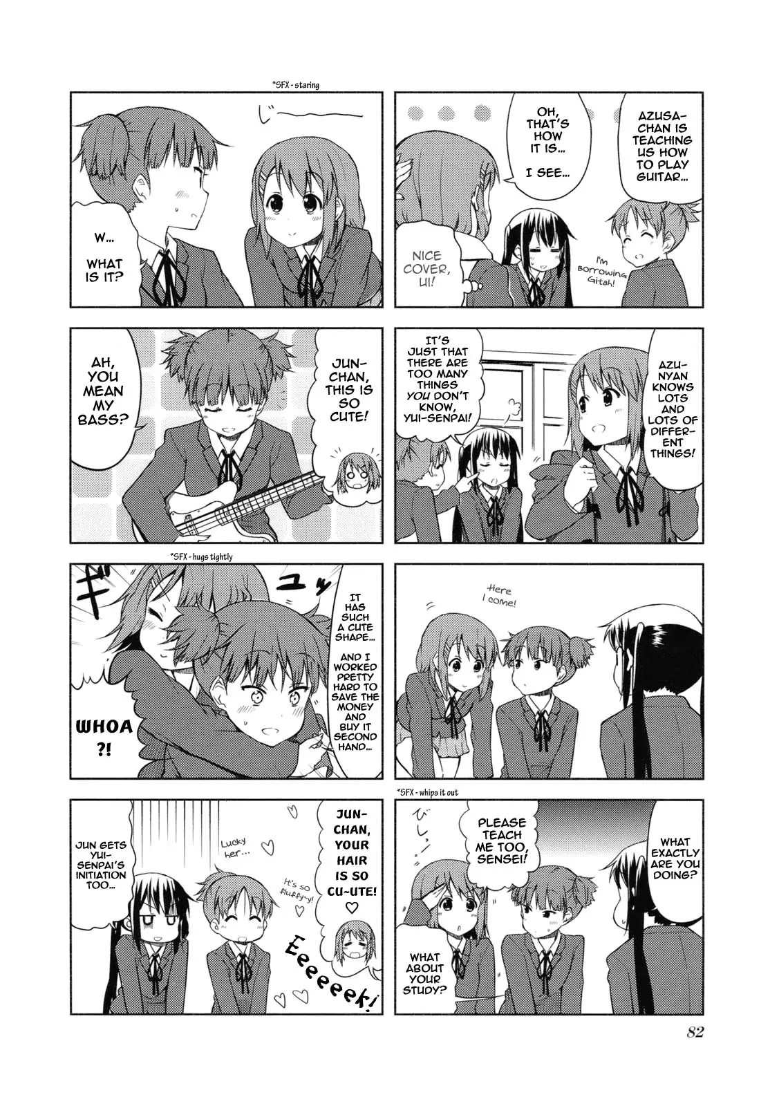 K-ON! Chapter 4.10 page 6 - Vol.4 Chapter 10
