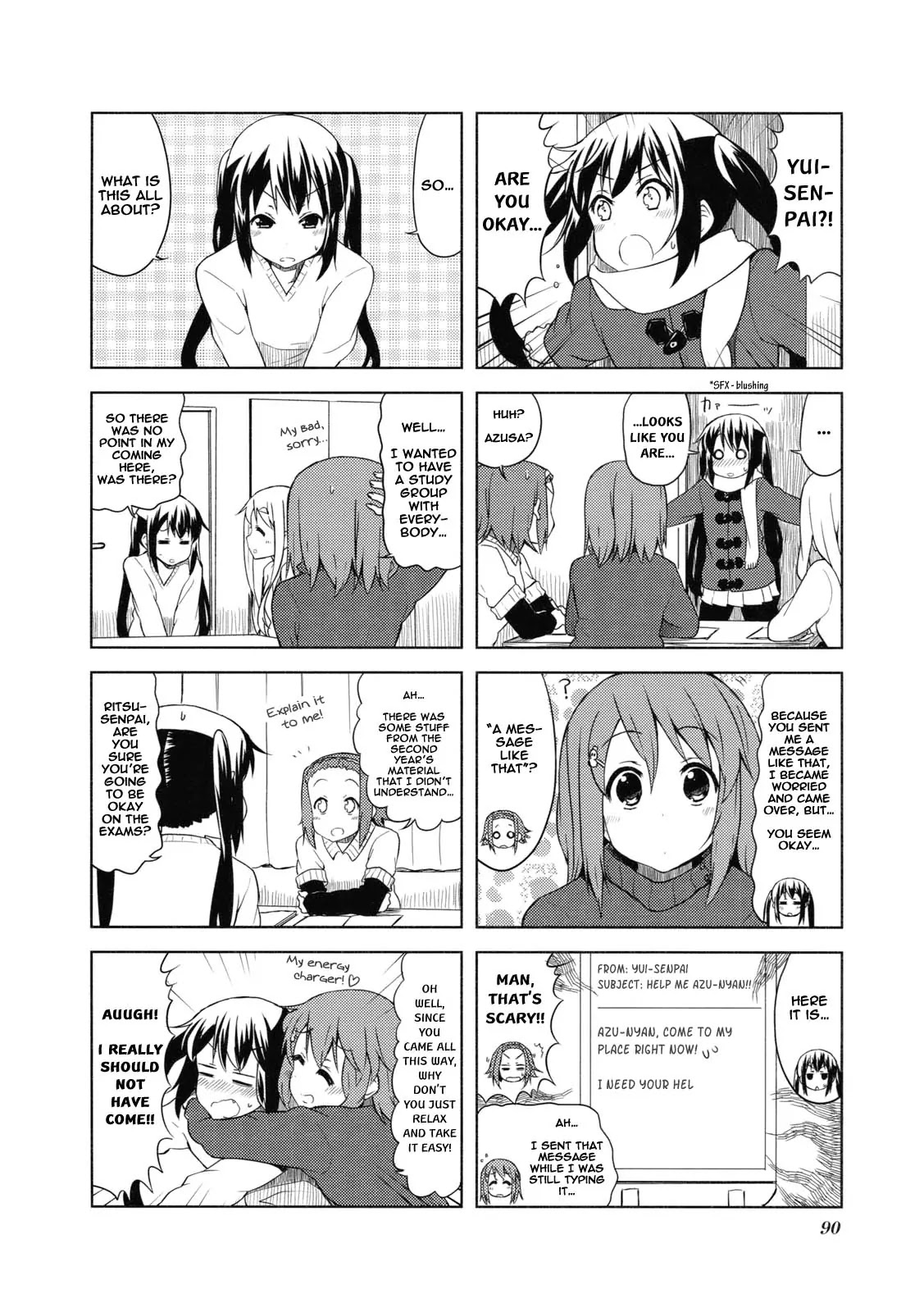K-ON! Chapter 4.11 page 6 - Vol.4 Chapter 11