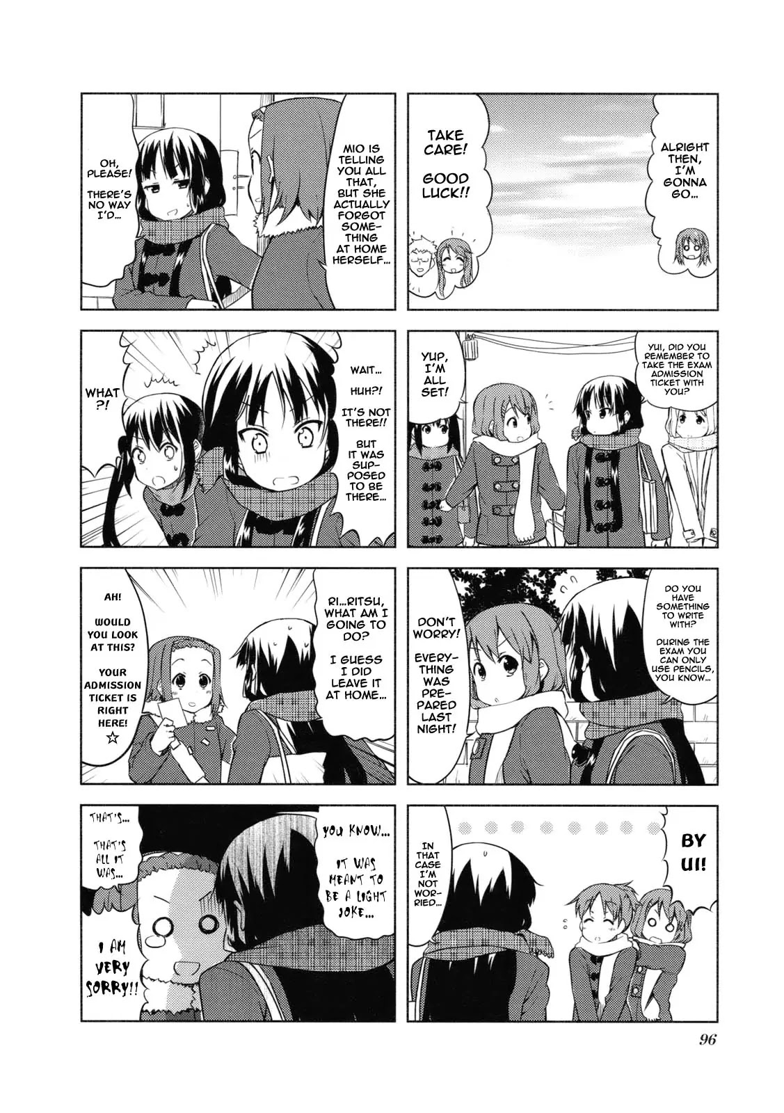 K-ON! Chapter 4.12 page 4 - Vol.4 Chapter 12