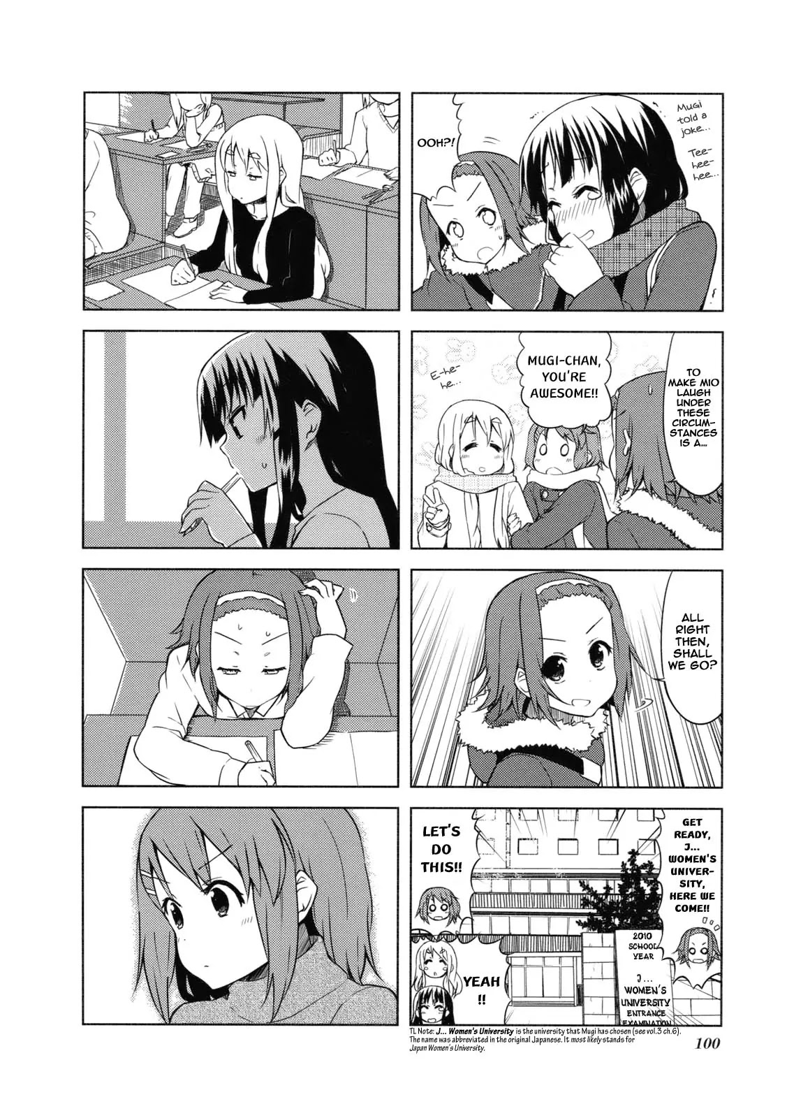 K-ON! Chapter 4.12 page 8 - Vol.4 Chapter 12