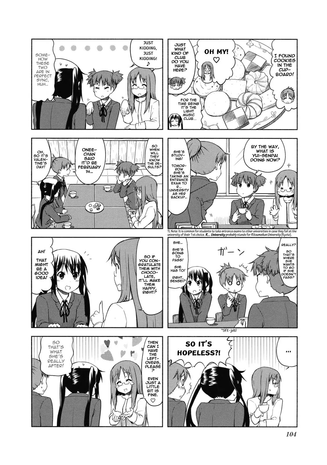 K-ON! Chapter 4.13 page 4 - Vol.4 Chapter 13