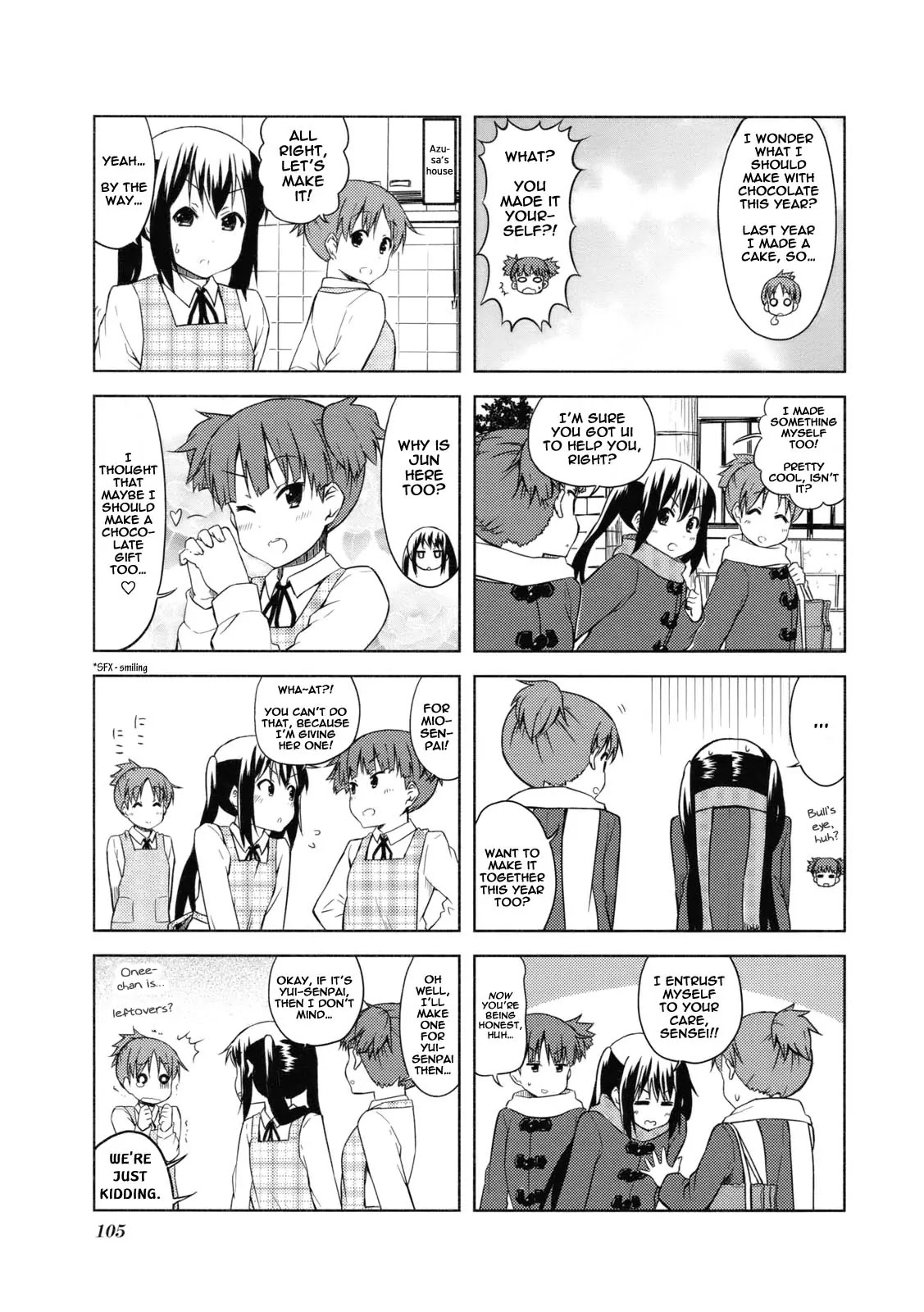 K-ON! Chapter 4.13 page 5 - Vol.4 Chapter 13