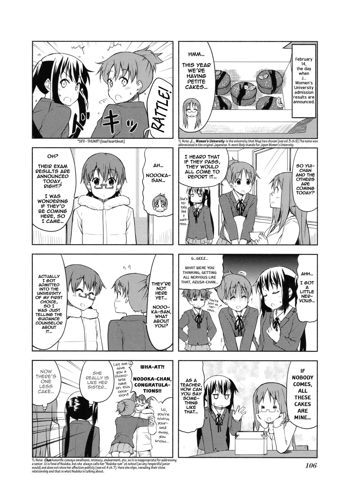 K-ON! Chapter 4.13 page 6 - Vol.4 Chapter 13
