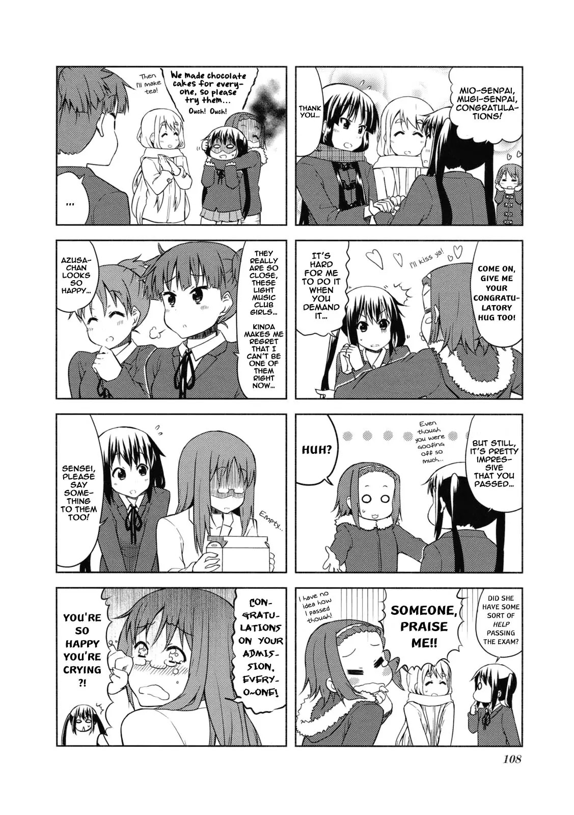 K-ON! Chapter 4.13 page 8 - Vol.4 Chapter 13