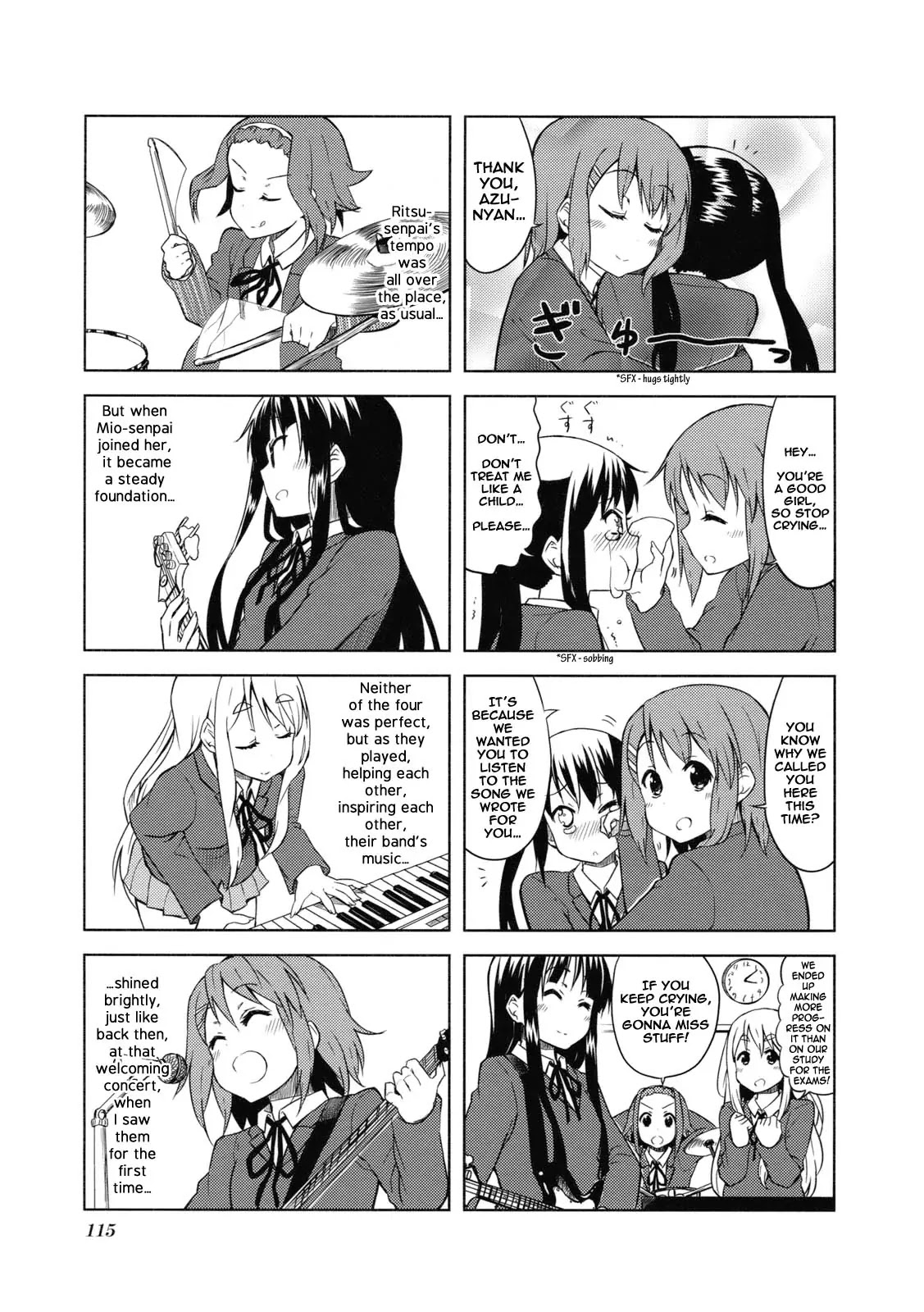 K-ON! Chapter 4.14 page 5 - Vol.4 Chapter 14