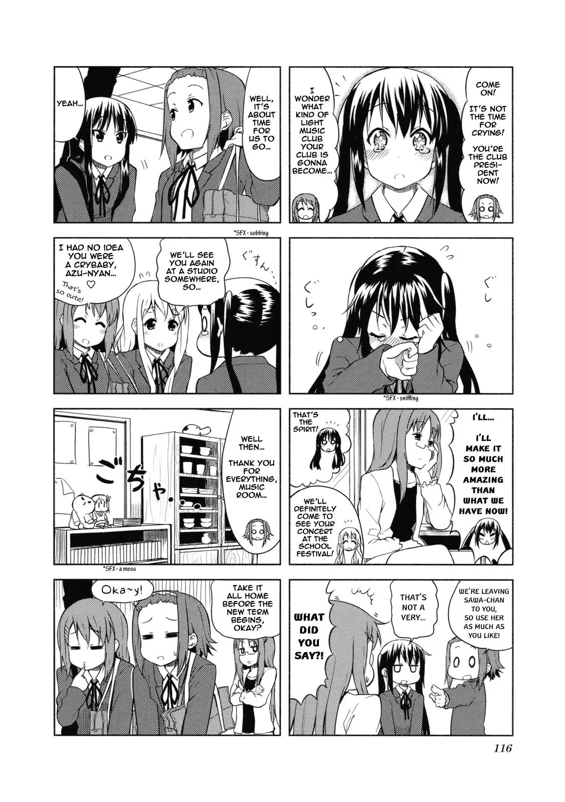 K-ON! Chapter 4.14 page 6 - Vol.4 Chapter 14