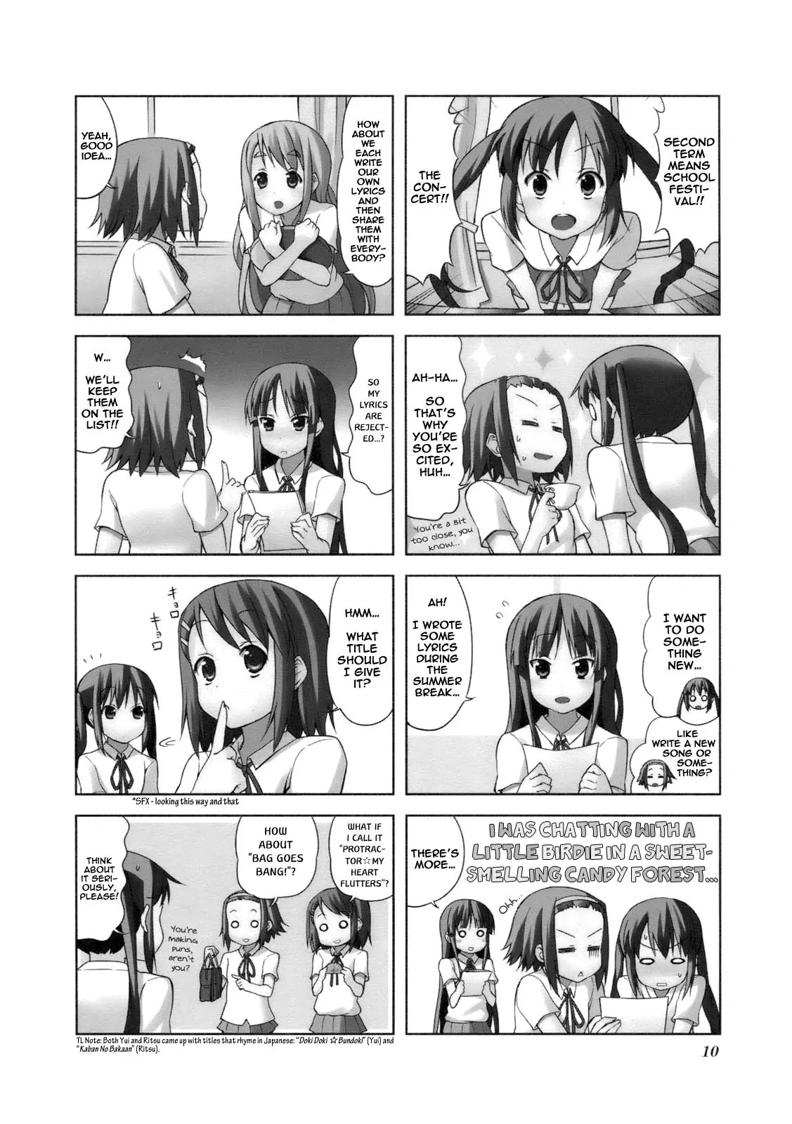 K-ON! Chapter 4.2 page 2 - Vol.4 Chapter 2
