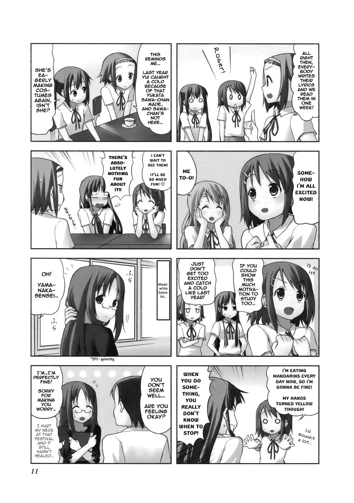 K-ON! Chapter 4.2 page 3 - Vol.4 Chapter 2