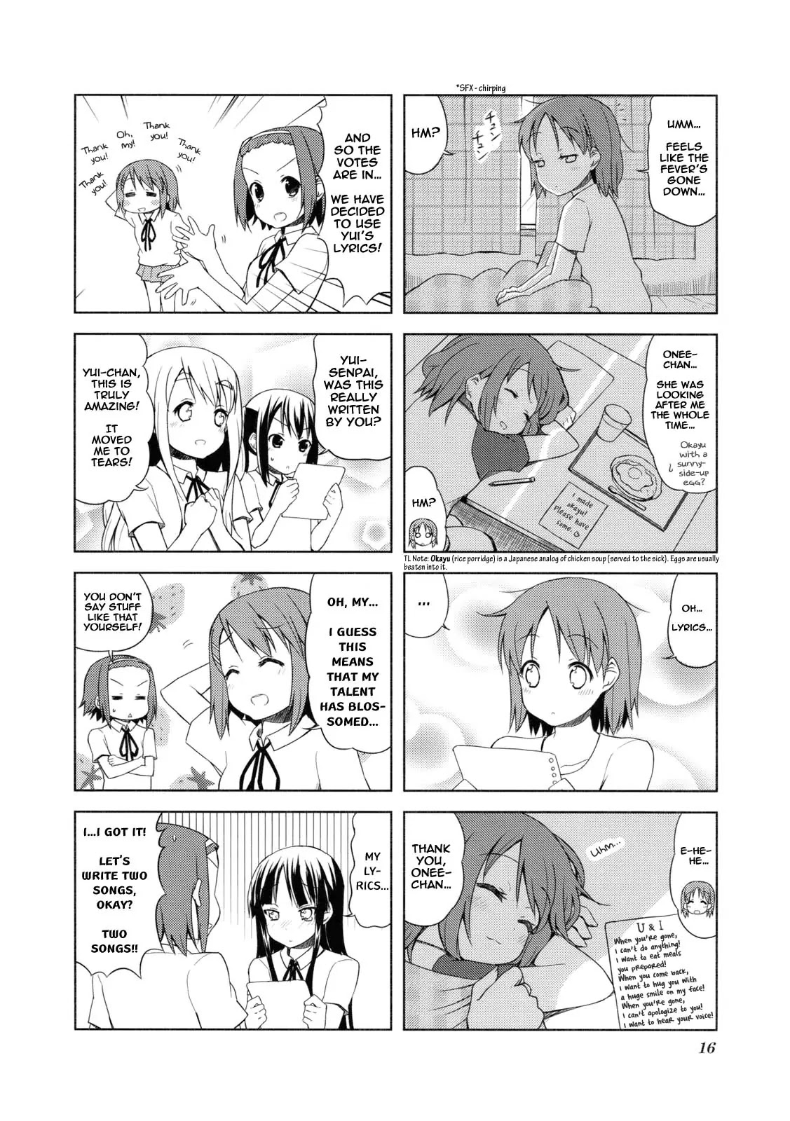 K-ON! Chapter 4.2 page 8 - Vol.4 Chapter 2