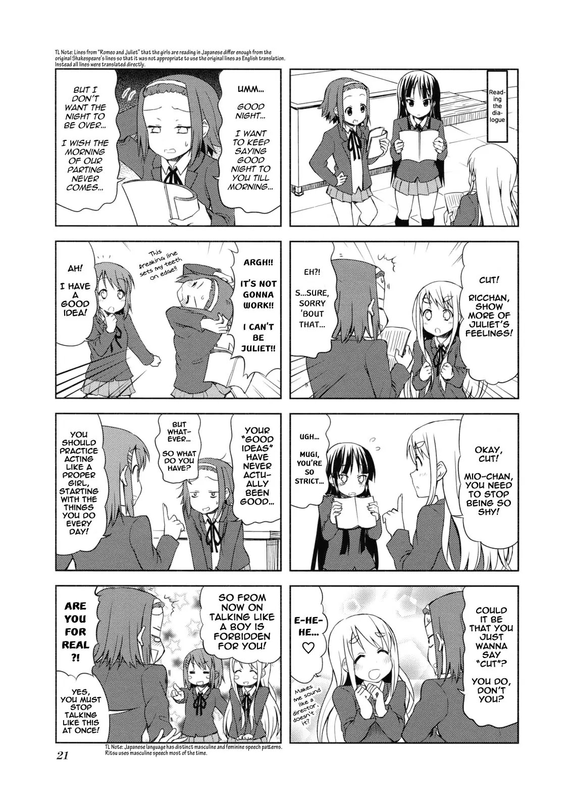 K-ON! Chapter 4.3 page 5 - Vol.4 Chapter 3