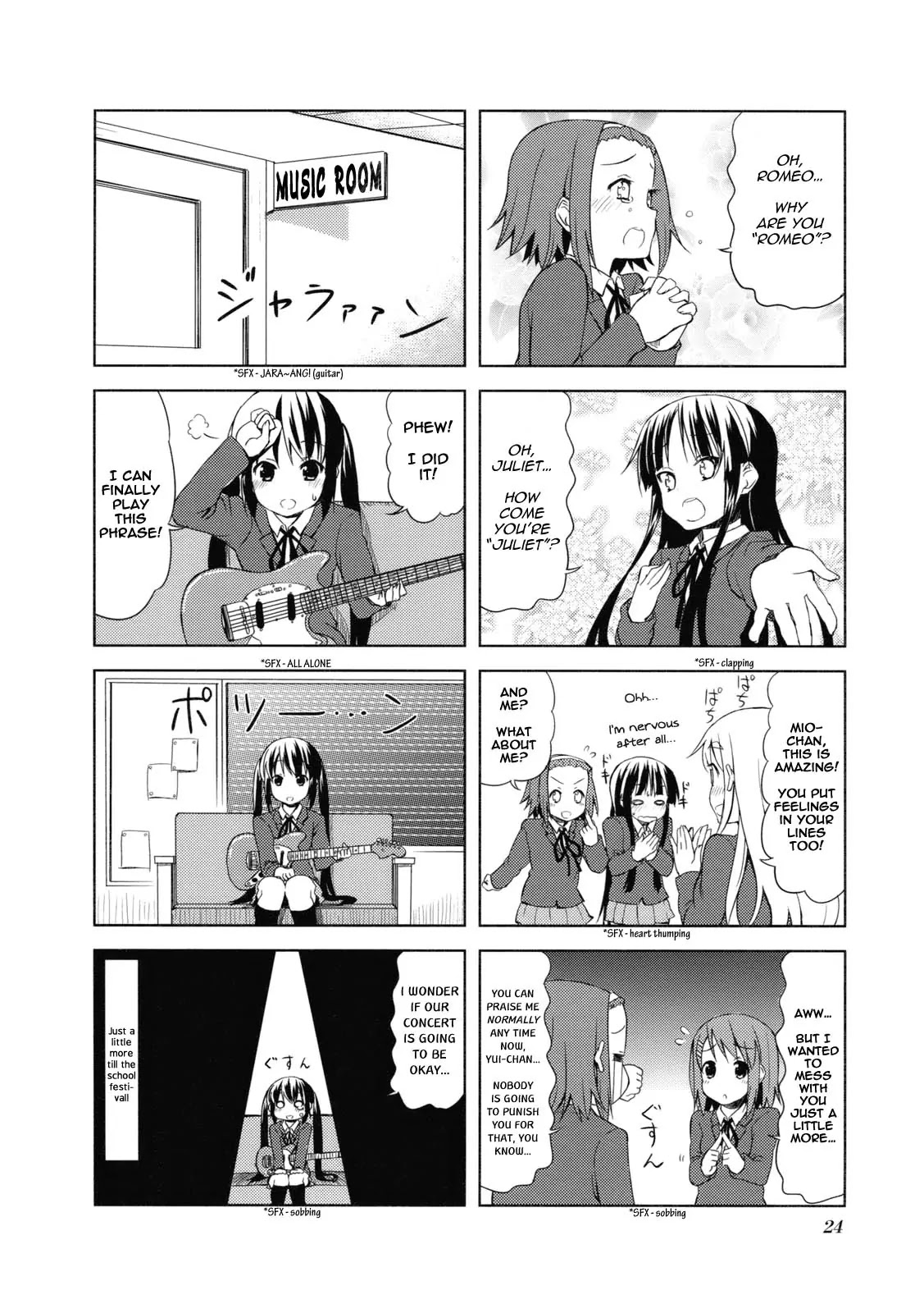 K-ON! Chapter 4.3 page 8 - Vol.4 Chapter 3