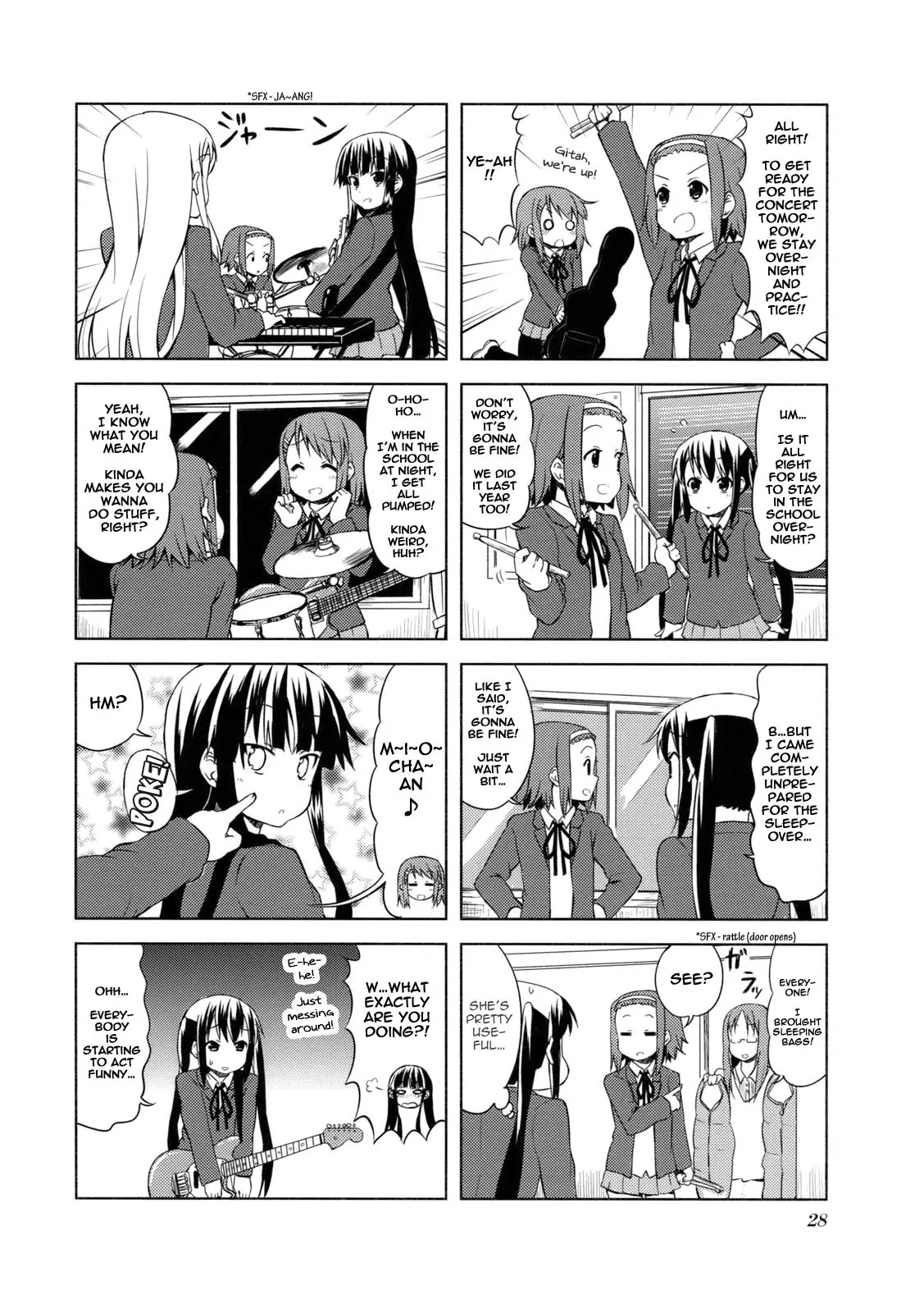K-ON! Chapter 4.4 page 4 - Vol.4 Chapter 4