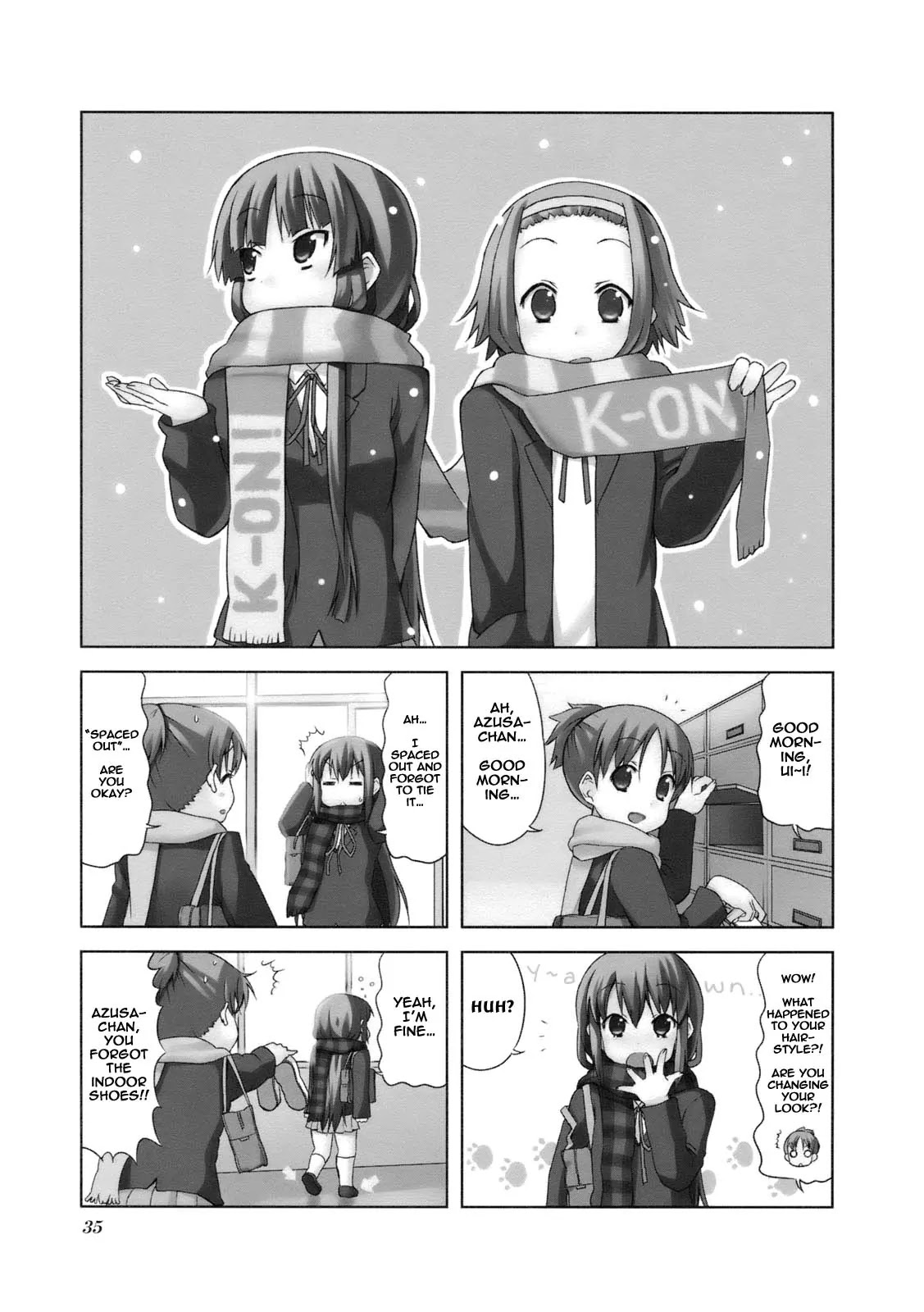 K-ON! Chapter 4.5 page 1 - Vol.4 Chapter 5