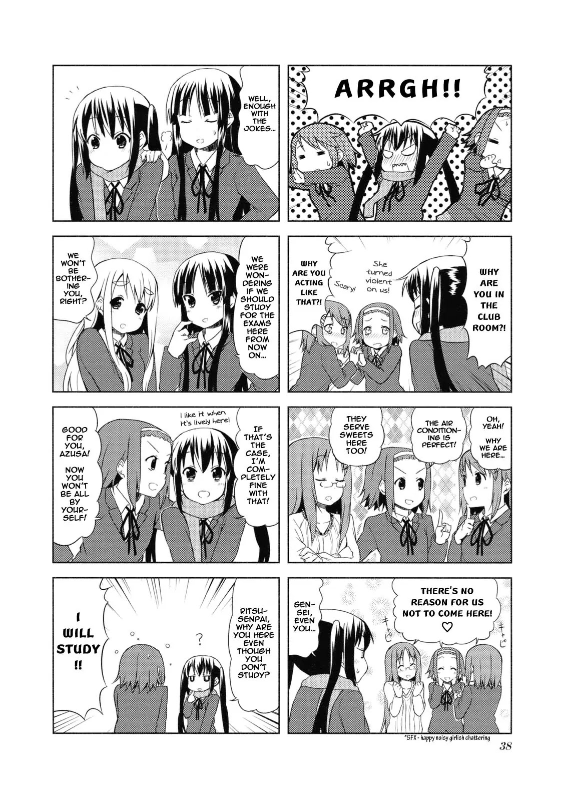 K-ON! Chapter 4.5 page 4 - Vol.4 Chapter 5