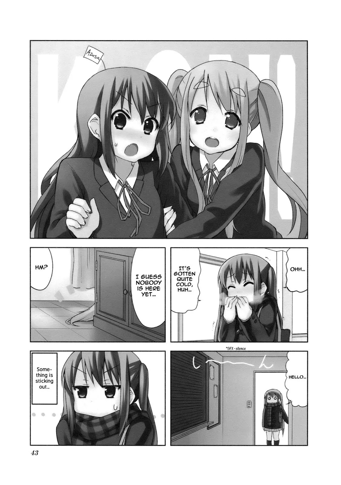 K-ON! Chapter 4.6 page 1 - Vol.4 Chapter 6