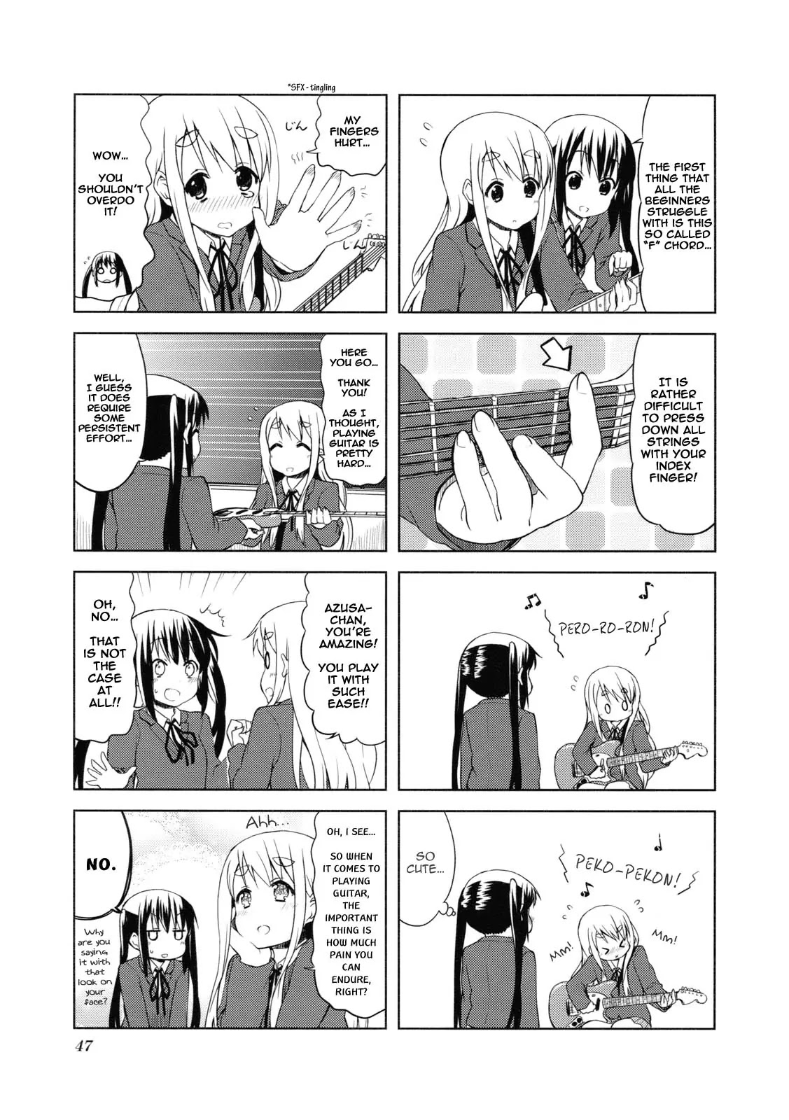 K-ON! Chapter 4.6 page 5 - Vol.4 Chapter 6
