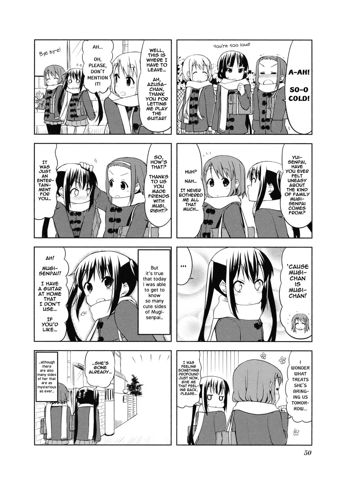 K-ON! Chapter 4.6 page 8 - Vol.4 Chapter 6