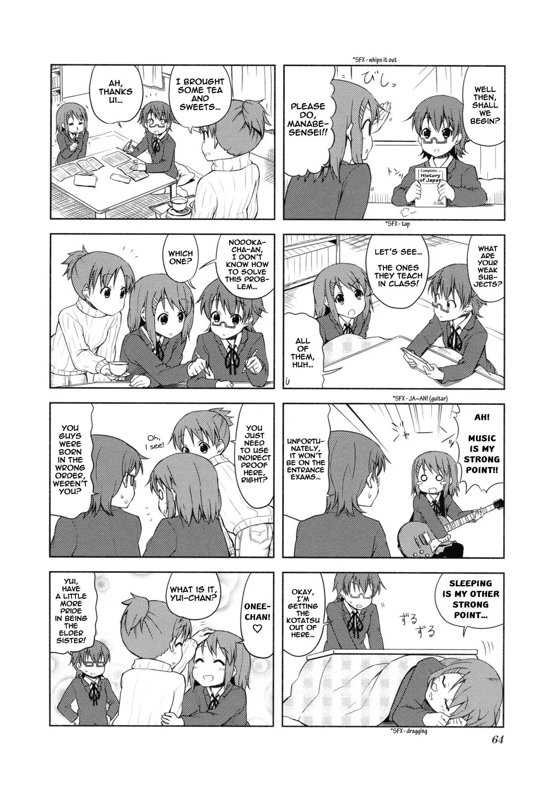 K-ON! Chapter 4.8 page 4 - Vol.4 Chapter 8